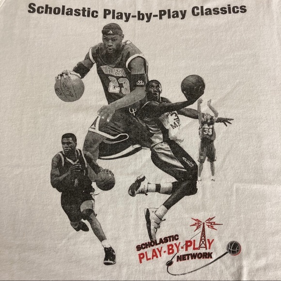 Vintage Lebron James and Kobe Bryant Tee Shirt - Picture 4 of 5